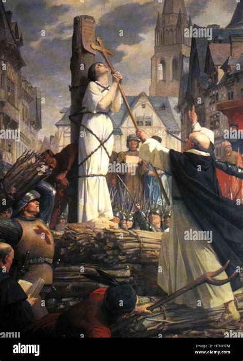 joan of arc burning at stake